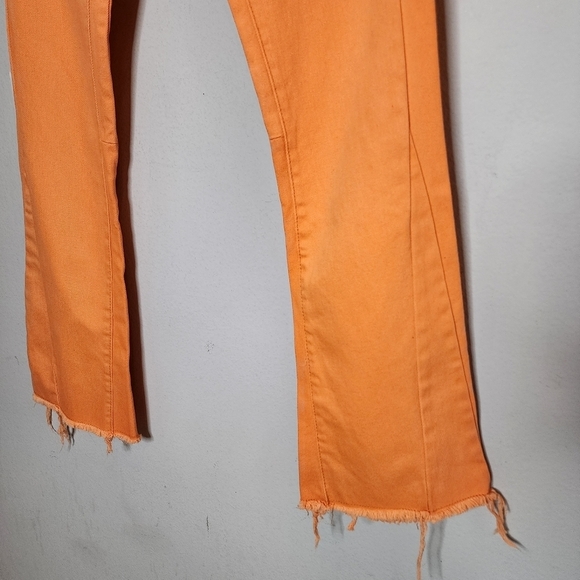 MNML Orange Men's B251 Flare Denim Jeans Men's size 30x32 Button fly - Picture 5 of 16